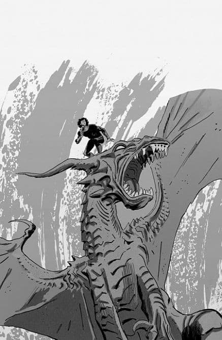 LOST FANTASY #12 – Cvr C Inc 1: 25 Alex Diotto Raw Art Variant Cover