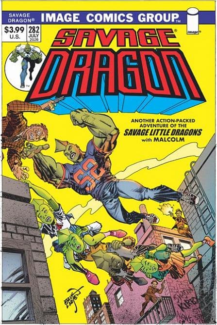 Cover Art für SAVAGE DRAGON