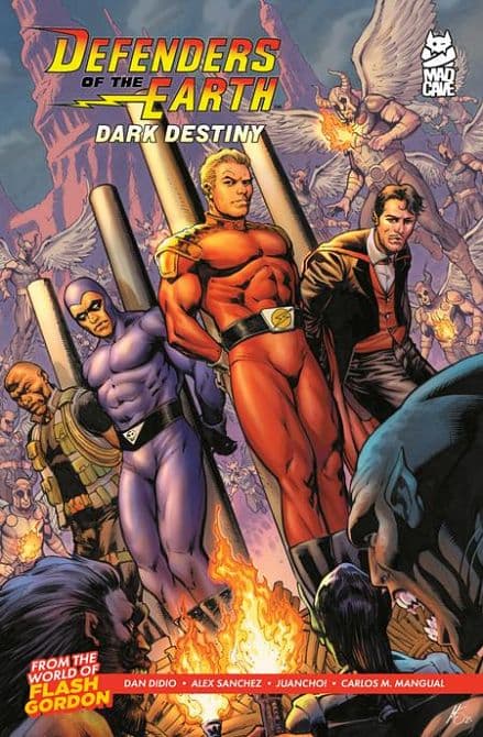 Cover Art für DEFENDERS OF THE EARTH TP VOL 01 DARK DESTINY