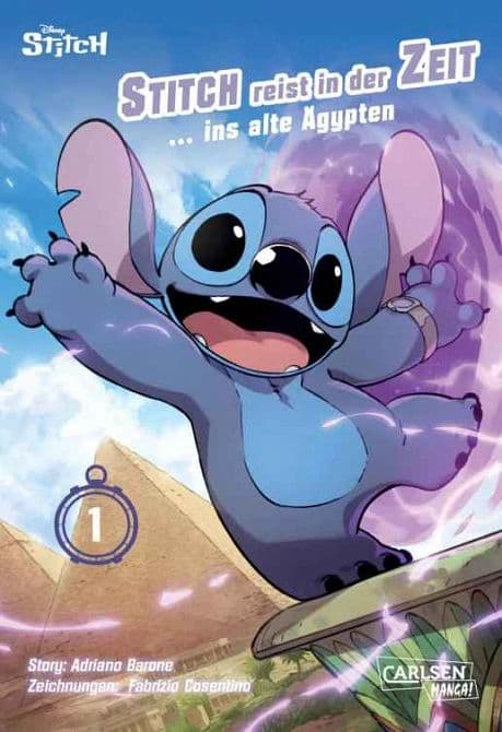 Cover von STITCH REIST IN DER ZEIT #1
