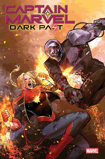 Cover Art for CAPTAIN MARVEL DARK PAST