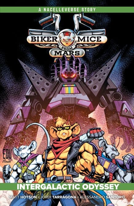 Cover Art for BIKER MICE FROM MARS VOL. 02 INTERGALACTIC ODYSSEY TP