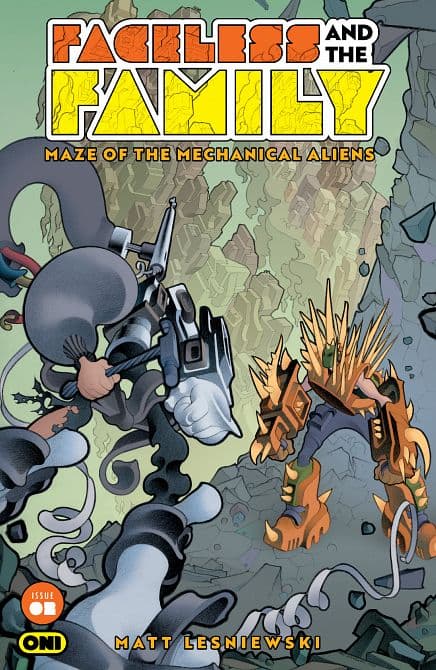 Cover von FACELESS AND THE FAMILY MAZE OF THE MECHANICAL ALIENS #2