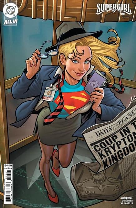 Cover Art for SUPERGIRL