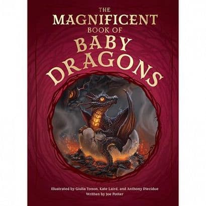 Cover Art für MAGNIFICENT BOOK OF BABY DRAGONS HC
