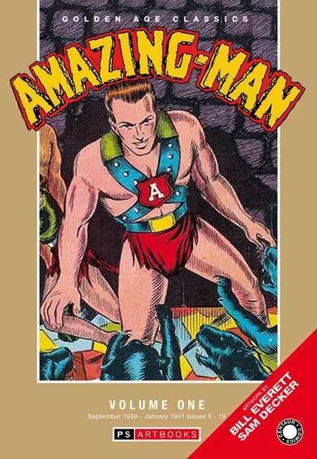 Cover Art für GOLDEN AGE CLASSICS AMAZING MAN HC VOL 01