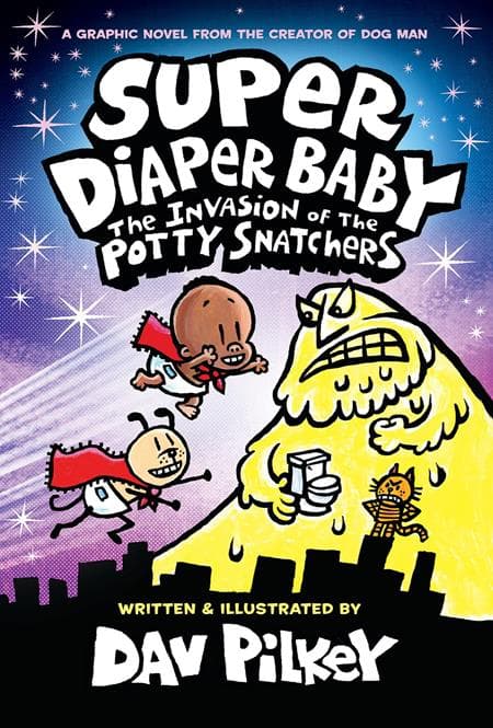 Cover Art für SUPER DIAPER BABY COLOR EDITION HC VOL 02 THE INVASION OF THE POTTY SNATCHERS
