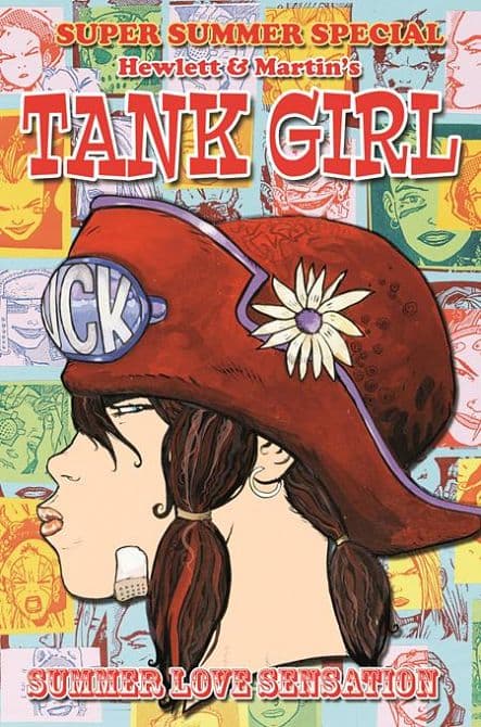 TANK GIRL SUMMER LOVE SENSATION 35TH ANNIVERSARY COMIC ( ONE SHOT ) #1 – Cvr B Jamie Hewlett Variant Cover