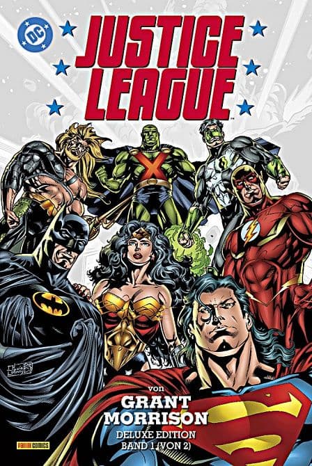 JUSTICE LEAGUE VON GRANT MORRISON ( DELUXE EDITION )
