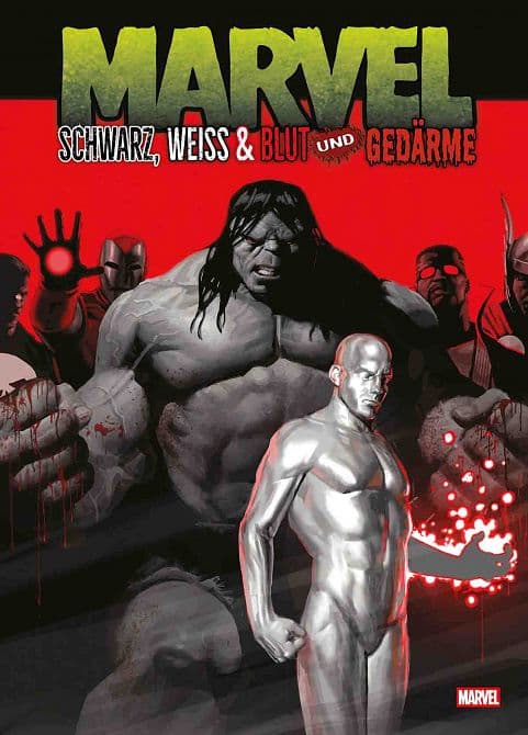 Cover Art für MARVEL: SCHWARZ, WEISS & BLUT UND GEDÄRME
