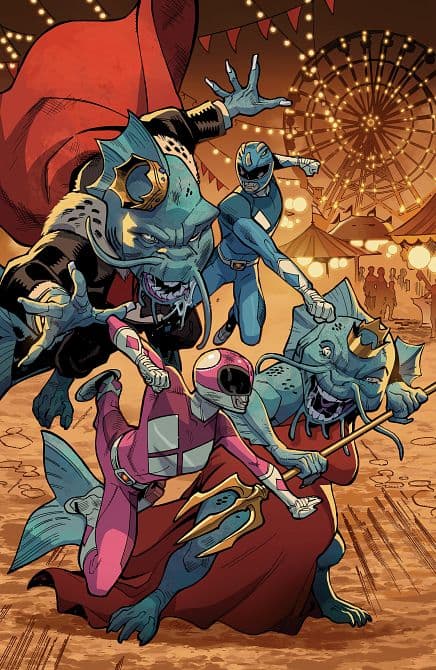 MIGHTY MORPHIN POWER RANGERS ( 2026 ) #4 – E Foil Variant ( Full Art, Foil, Balám ) Cover