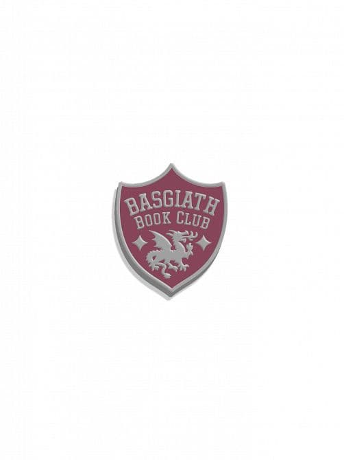 REBECCA YARROS'S FOURTH WING BASGIATH BOOK CLUB ENAMEL PIN #1