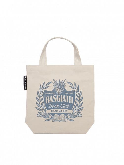 REBECCA YARROS'S FOURTH WING BASGIATH BOOK CLUB MINI TOTE BAG #1
