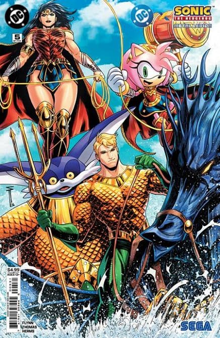 Cover Art für DC X SONIC THE HEDGEHOG METAL LEGION