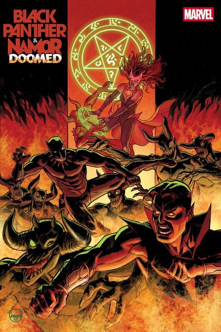 Cover von BLACK PANTHER/NAMOR DOOMED #2