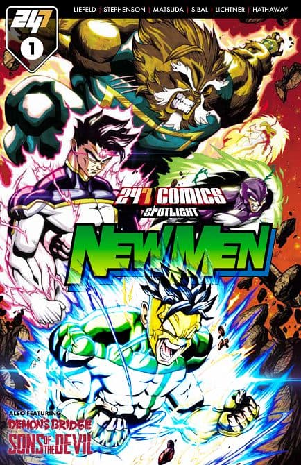Cover Art for 247 COMICS PRESENTS/SPOTLIGHT