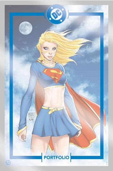 Cover Art for DC PORTFOLIO OF MICHAEL TURNER WONDER WOMAN & SUPERGIRL 10 PRINT SET