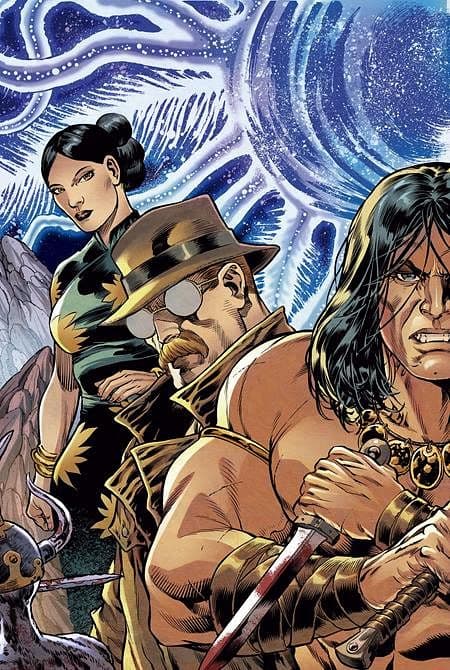 CONAN THE BARBARIAN TIDES OF THE TYRANT KING #2 – Cvr E Jesus Merino Virgin Cardstock Variant Cover