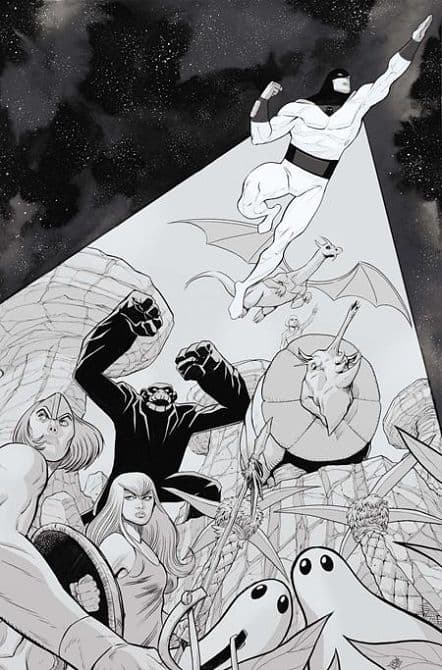 Cover von SPACE GHOST VS THE HERCULOIDS #1
