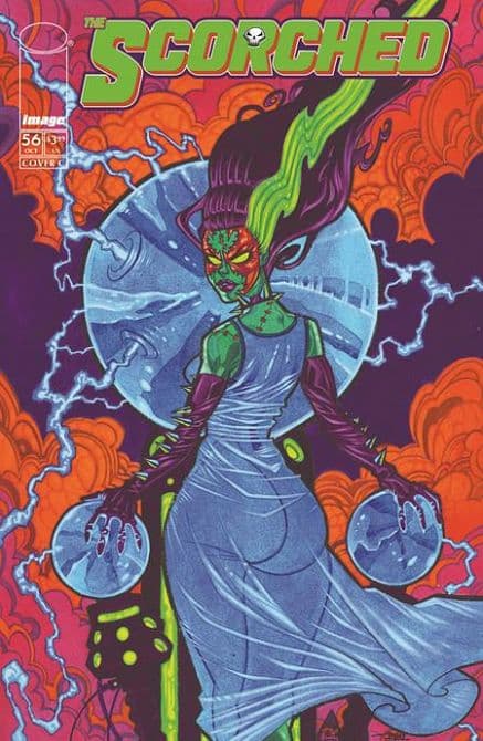 SPAWN SCORCHED #56 – Cvr C Shawn Crystal Halloween Monster Variant Cover
