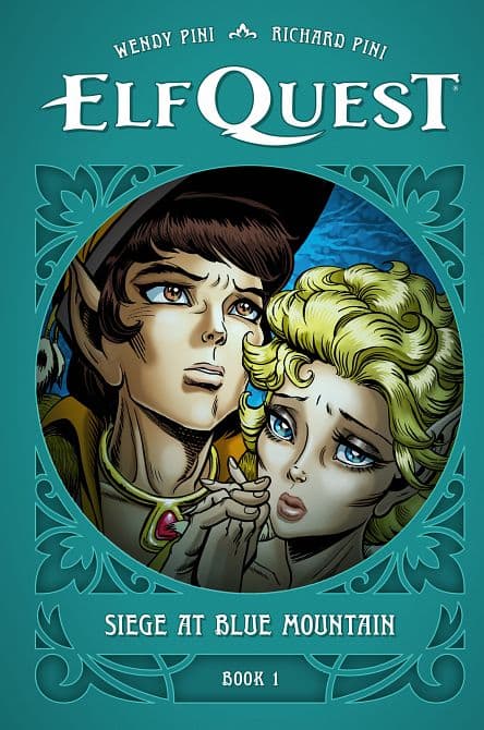 Cover Art for ELFQUEST SIEGE AT BLUE MOUNTAIN BOOK 01 HC