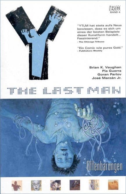 Cover Art for Y THE LAST MAN ( ab 2006 )