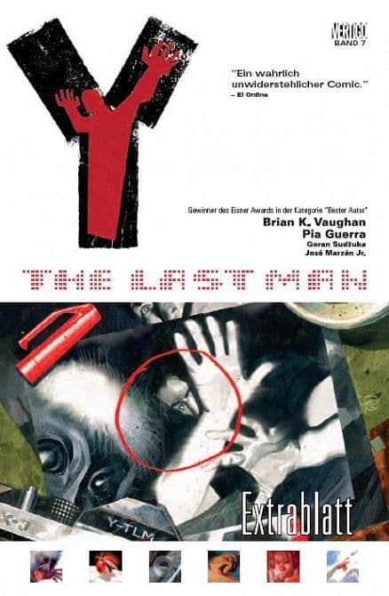 Cover Art for Y THE LAST MAN ( ab 2006 )