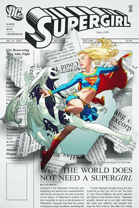 Cover Art for SUPERGIRL ( 2005-2011 )