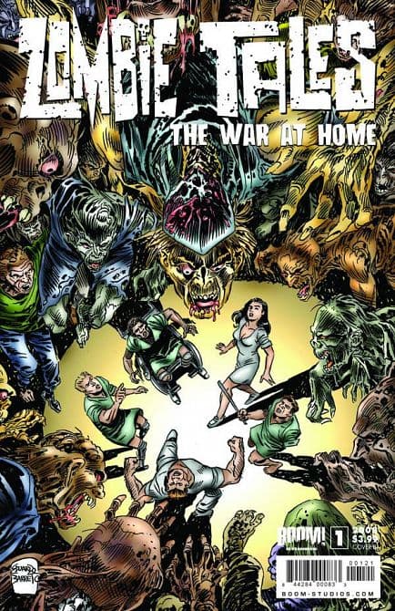 Cover Art for ZOMBIE TALES WAR AT HOME ONE SHOT CVR B