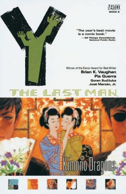 Cover Art for Y THE LAST MAN ( ab 2006 )