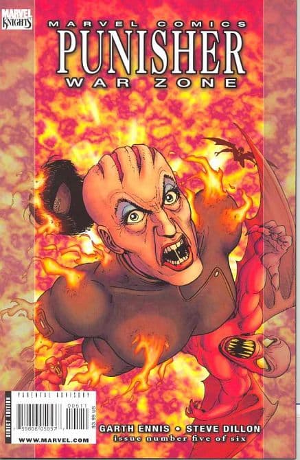 Cover von PUNISHER WAR ZONE ( 2008 ) #5