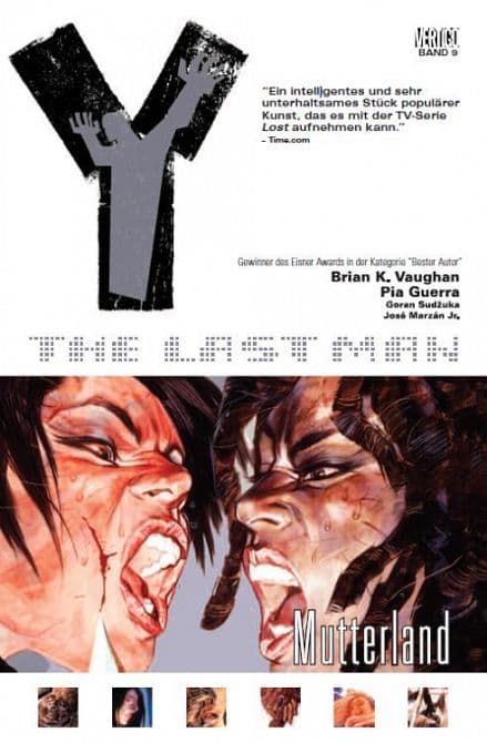 Cover Art for Y THE LAST MAN ( ab 2006 )