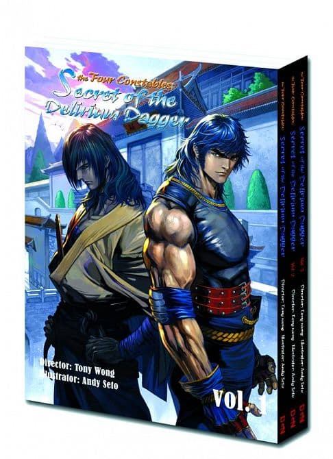 FOUR CONSTABLES SECRET DELIRIUM DAGGER GN VOL 01-03 SET