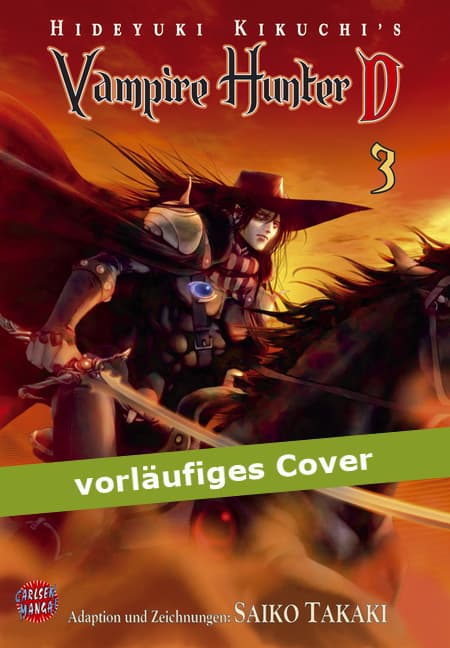 Cover Art for VAMPIRE HUNTER D ( ab 2007 )