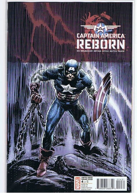 Cover von CAPTAIN AMERICA REBORN #4