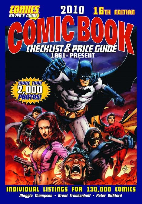 CBG 2010 COMIC BOOK CHECKLIST & PRICE GUIDE TP 16TH ED
