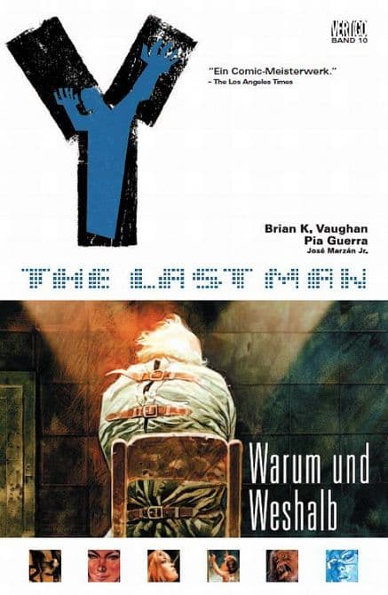 Cover Art for Y THE LAST MAN ( ab 2006 )