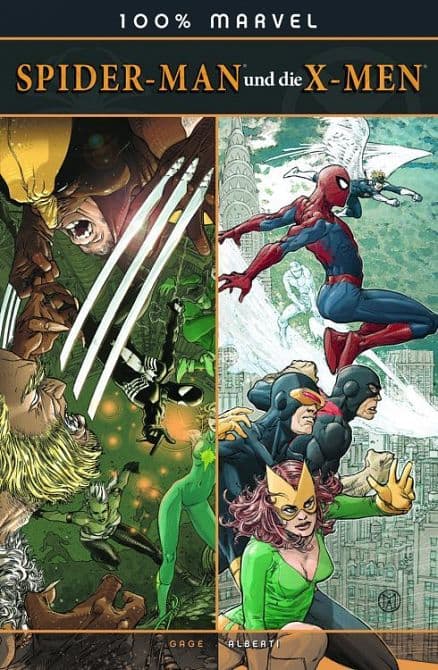 Cover Art for 100% MARVEL 45: SPIDER-MAN & DIE X-MEN