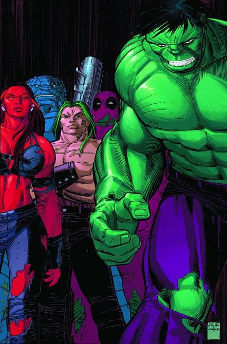 Cover Art for WORLD WAR HULKS