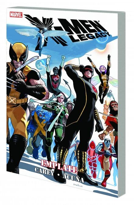 Cover Art for X-MEN LEGACY TP EMPLATE
