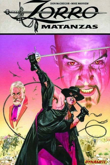 Cover Art for ZORRO MATANZAS TP