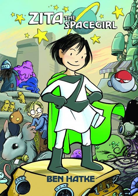 Cover Art for ZITA THE SPACE GIRL GN