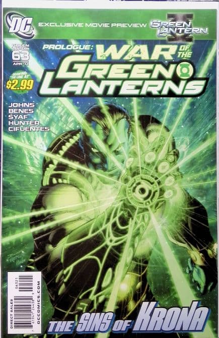 Cover von GREEN LANTERN ( 2005-2011 ) | 1: 10 Gene Ha #63