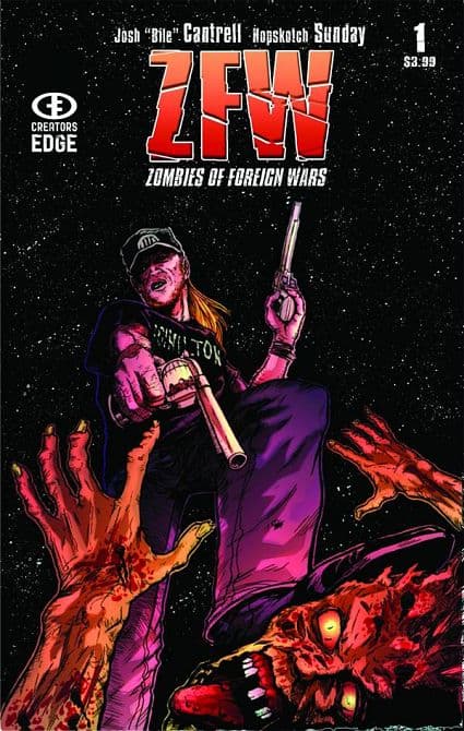 Cover Art for ZFW ZOMBIES OF FOREIGN WARS