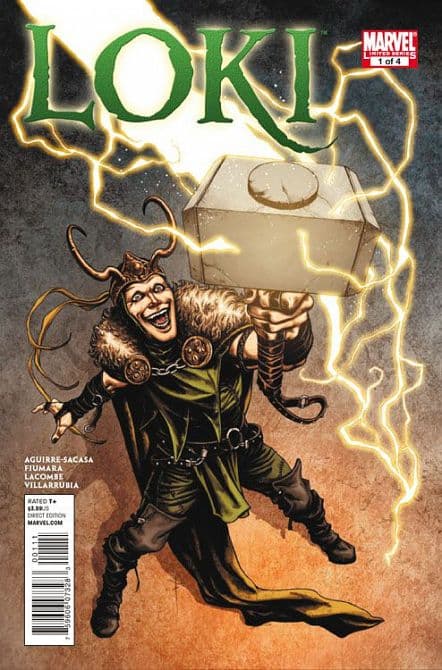 Cover Art for 100% MARVEL 55: THOR-LOKI