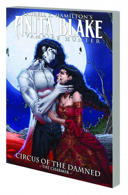Cover Art for ANITA BLAKE VAMPIRE HUNT CIRCUS DAMNED TP BOOK 01