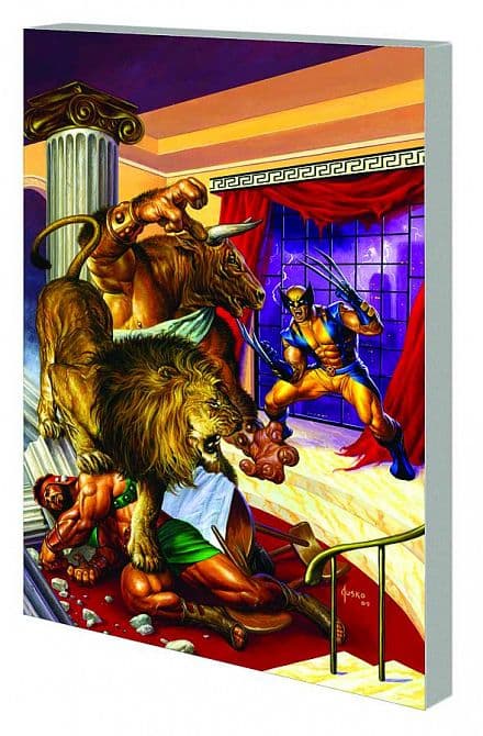 Cover Art for WOLVERINE HERCULES MYTHS MONSTERS AND MUTANTS TP