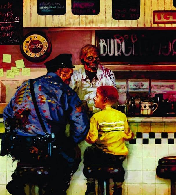 Cover Art for ZOMBIES 2012 CALENDAR