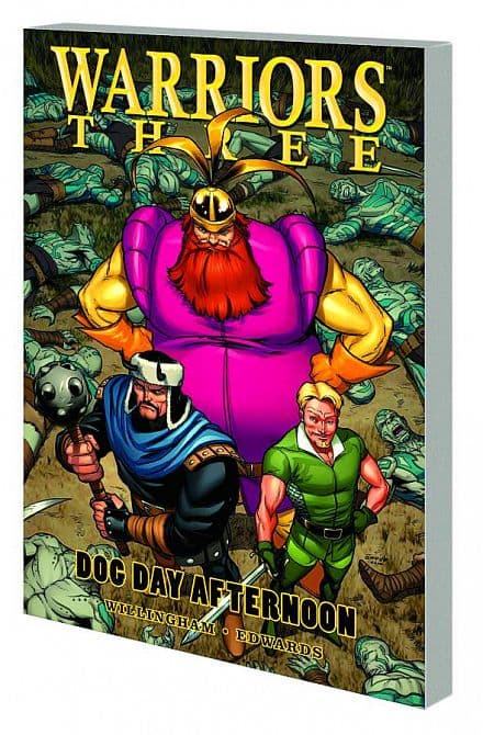 Cover Art for WARRIORS THREE TP DOG DAY AFTERNOON