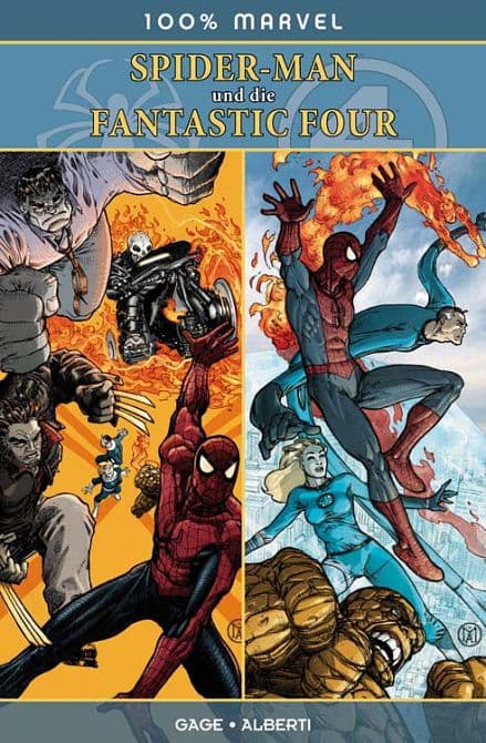 Cover Art for 100% MARVEL 59: SPIDER-MAN UND DIE FANTASTIC FOUR